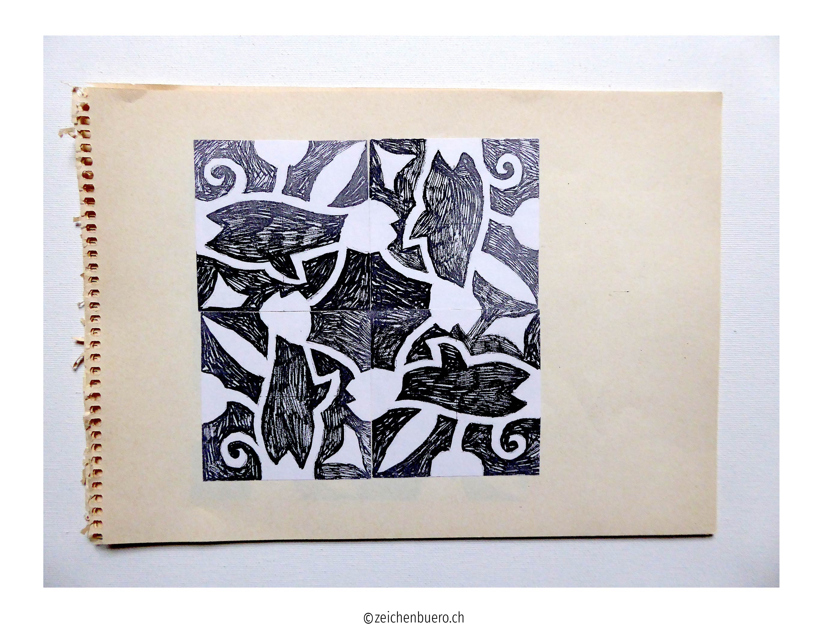 Weg an der Kirche vorbei